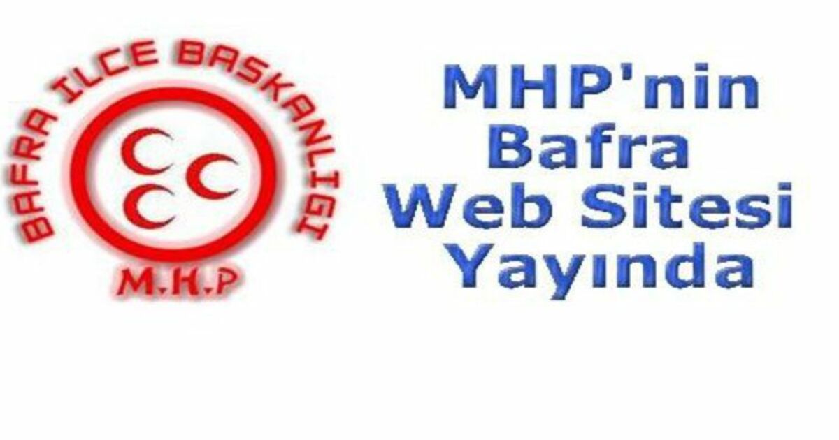 Bafra Mhp Web Sitesi Açıldı