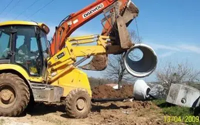 Bafra Dededağı Kanalizasyon Çalışmaları