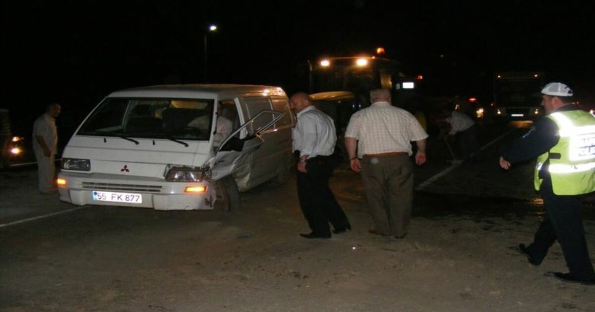 Samsun'da Trafik Kazası: 6 Yaralı