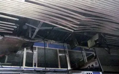 Bafra Otobüs Terminali'nde Yangın