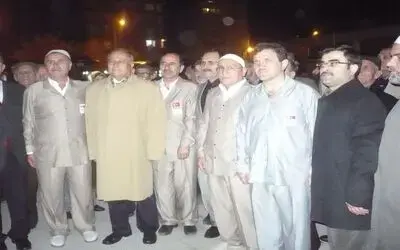 Bafra'dan İlk Hacı Kafilesi Uğurlandı