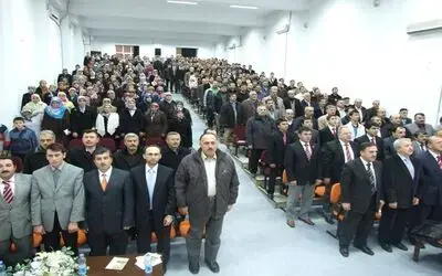 Bafra’da “yüce Kitabımız Kur’an” Konulu Konferans