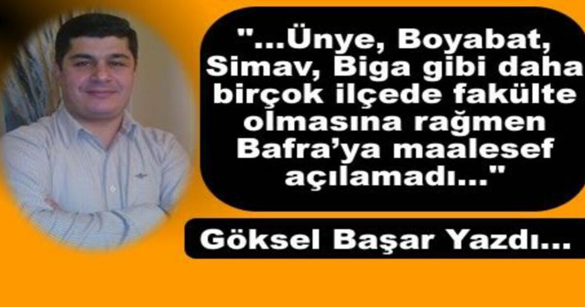Tekel Binaları Fakülte İçin En İyi Seçenektir