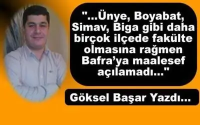 Tekel Binaları Fakülte İçin En İyi Seçenektir