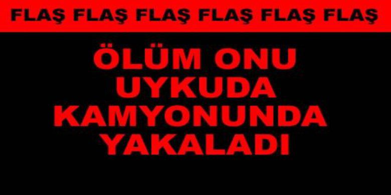 Kolay`daki Taş Ocağında 1 Kişi Hayatını Kaybetti - Samsun`un Bafra İlçesi Kolay Beldesindeki bir taş ocağında kamyonun üzerine taş düşmesi sonucu bir kişi hayatını kaybetti