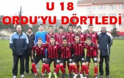Bafra Belediyespor:4 Orduspor:1