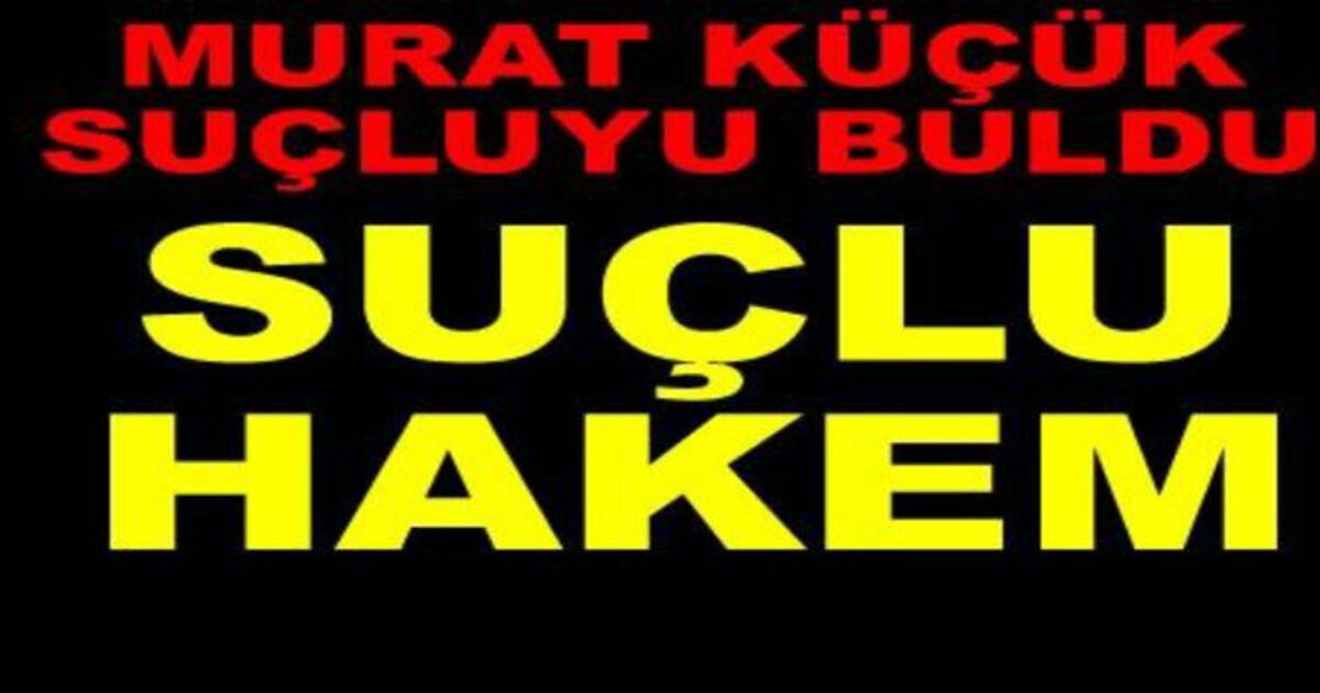 Murat Küçük: Hakem Engelini Aşamıyoruz