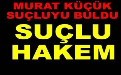 Murat Küçük: Hakem Engelini Aşamıyoruz