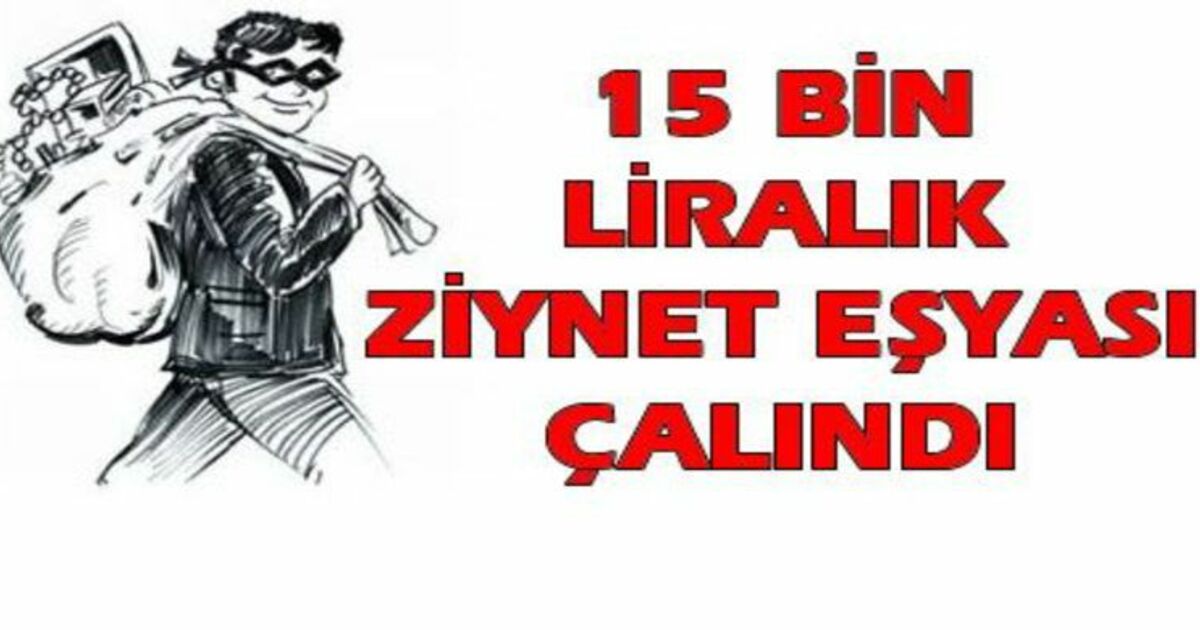 Bafra`da Ziynet Eşyası Hırsızlığı