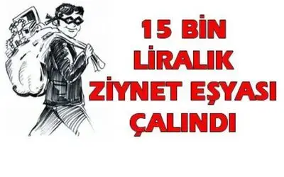 Bafra`da Ziynet Eşyası Hırsızlığı