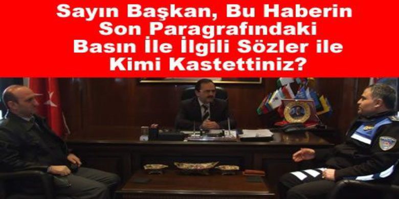 Toplum Destekli Polis Merkezi`nden Ziyaret - Bafra Emniyet Müdürü Mahir Erol ve Polis Destekli Polis Bürosu Personeli Bafra Belediye Başkanı Zihni Şahin`i ziyaret etti.