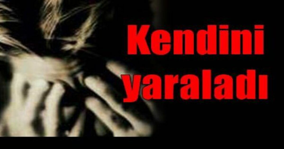 Bunalıma Giren Kadın Kendini Yaraladı