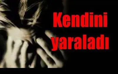 Bunalıma Giren Kadın Kendini Yaraladı