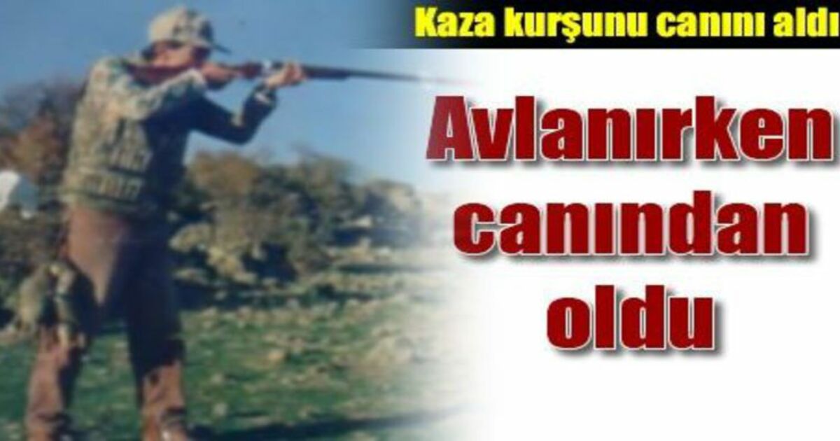 Alaçam`da Av Kazası: 1 Ölü