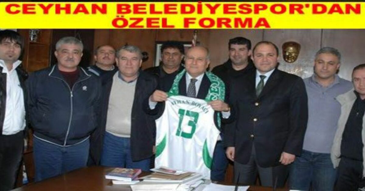 Kaymakam Boyacı`ya Ceyhan`dan Özel Forma