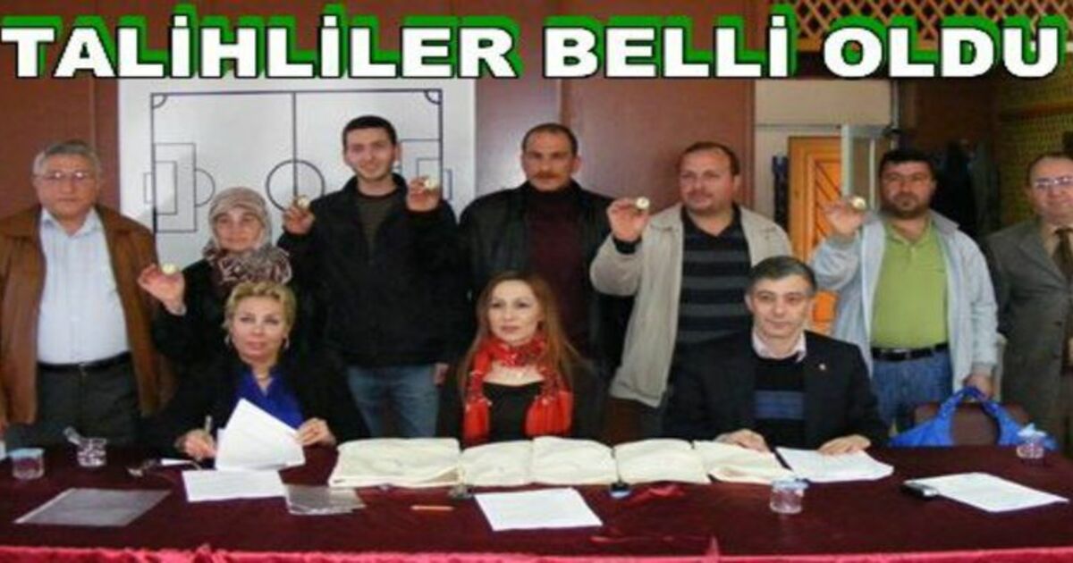 Çekilişle Araba Verdiler