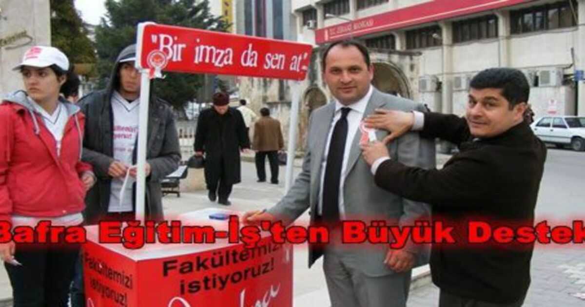 Eğitim-iş Kampanyayı 1000 İmza İle Destekledi
