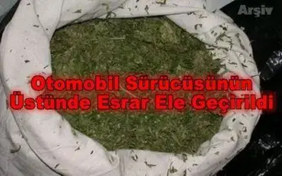 Bafra`da 5 Gram Esrarla Yakalandı