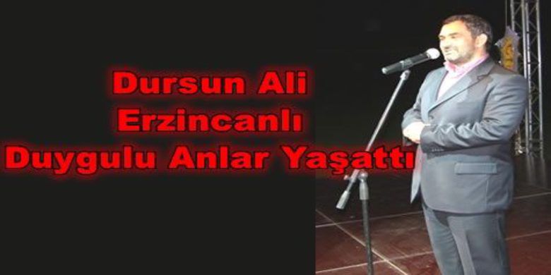 Dursun Ali ErzincanlıBafra`lı Hayranlarıyla Buluştu - Bafra Diyanet Mensupları Derneği (BADİMDER) tarafından organize edilen `Efendimizi Anma` programına katılan  Ünlü Şair ve Yorumcu  Dursun Ali Erzincanlı Bafralılara duygulu anlar yaşattı. Bafra Belediye Kültür Merkezi`nde düzenlenen program saygı duruşu ve İstiklal Marşı`nın okunması ile başladı.