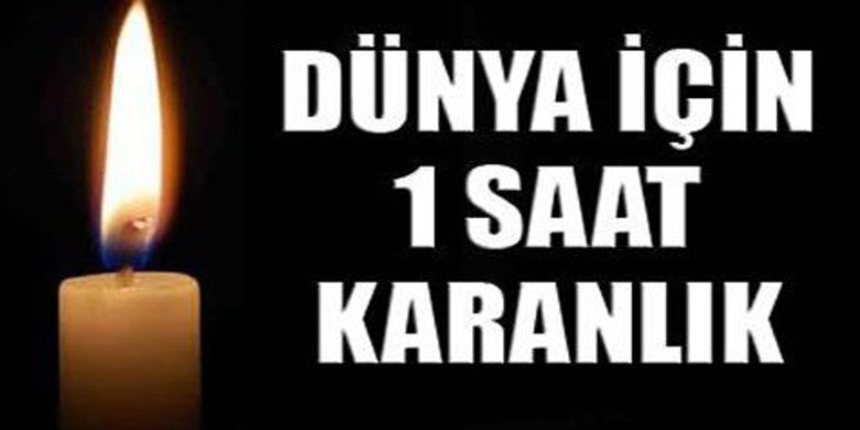 Dünya Çapındaki En Büyük Kampanya - WWF tarafından küresel ısınmayla mücadele amacıyla bu sene dördüncüsü gerçekleştirilecek olan Dünya Saati (Earth Hour) Kampanyası bugün 20.30-21.30 saatleri arasında yapılacak.