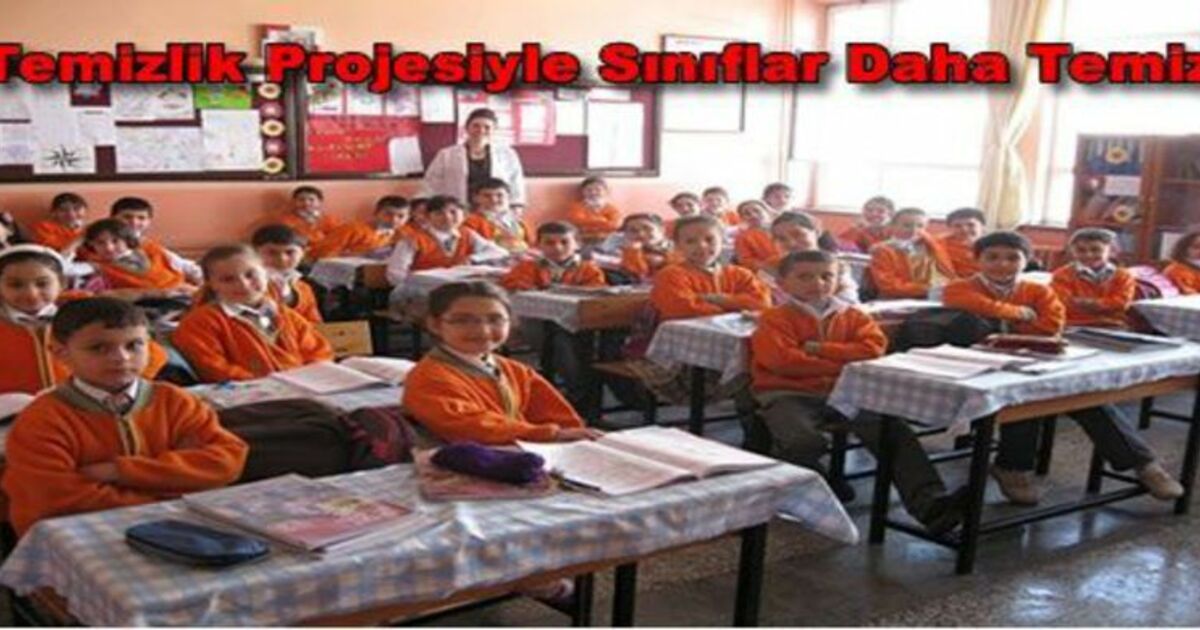 Temizlik Projesiyle Sınıflar Daha Temiz