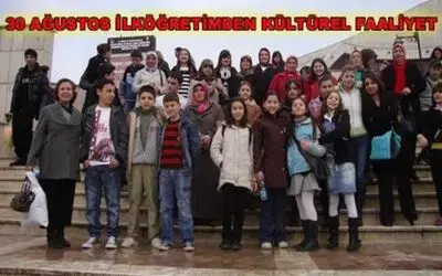 Bafra 30 Ağustos İlköğretim Okulundan Kültürel Faaliyet