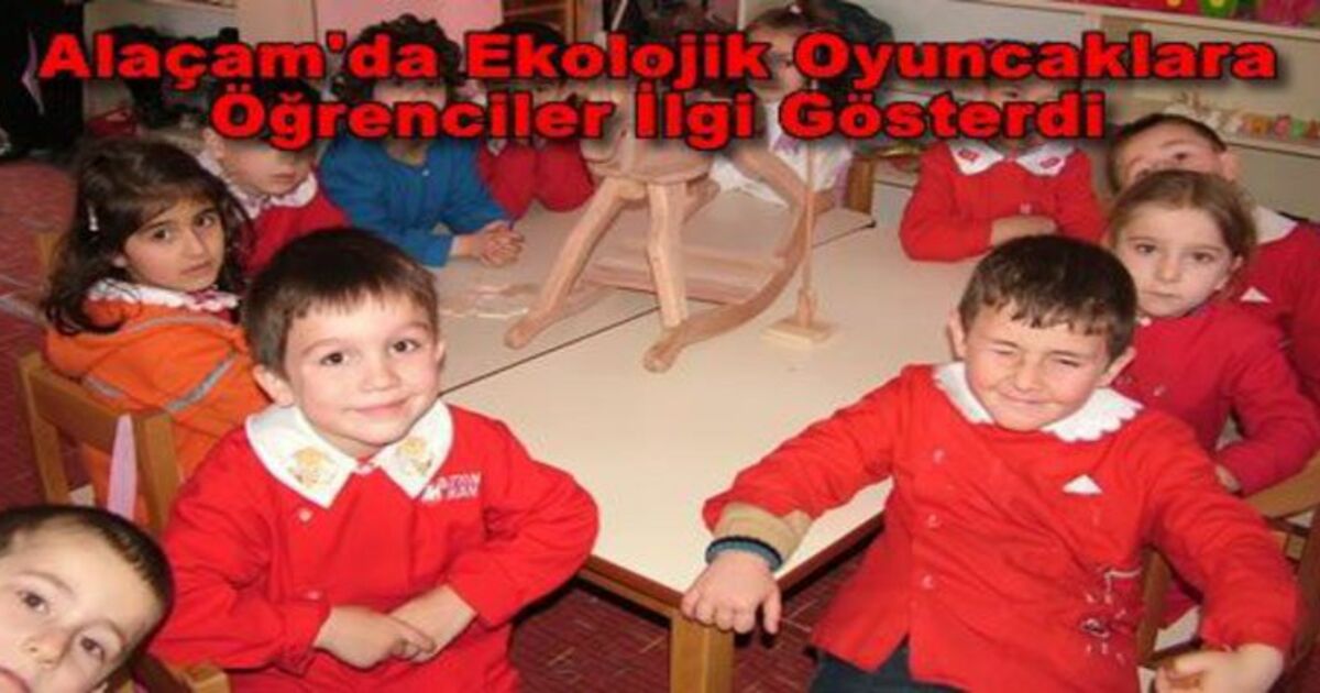 Ekolojik Oyuncaklar Öğrencilerin Neşesi Oldu