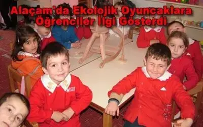 Ekolojik Oyuncaklar Öğrencilerin Neşesi Oldu