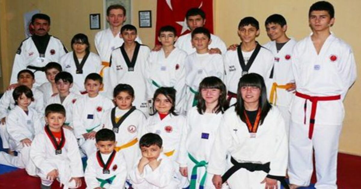 Bafra`da Tekwando Kuşak Terfi Sınavı