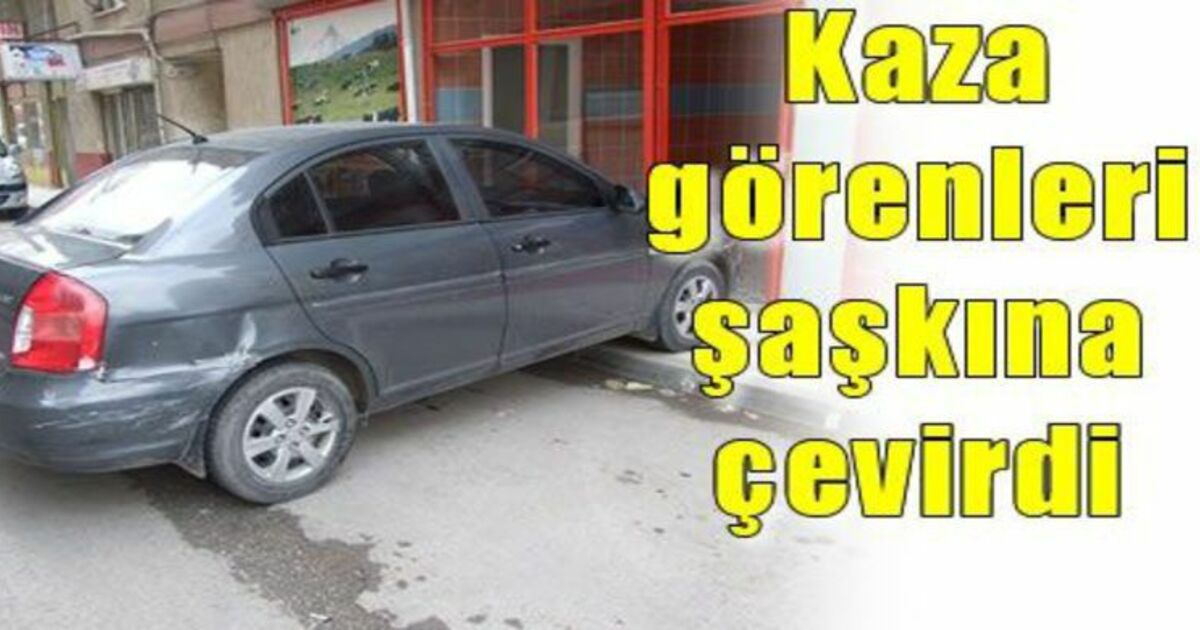 Otomobil Dükkana Girdi