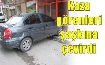 Otomobil Dükkana Girdi