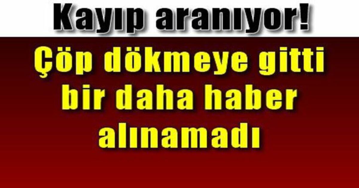Bafra`da Bir Genç Kız Kayboldu