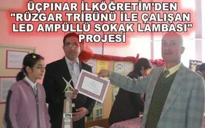 Üçpınar İlköğretim Okulu `bu Benim Eserim Projesi`nde