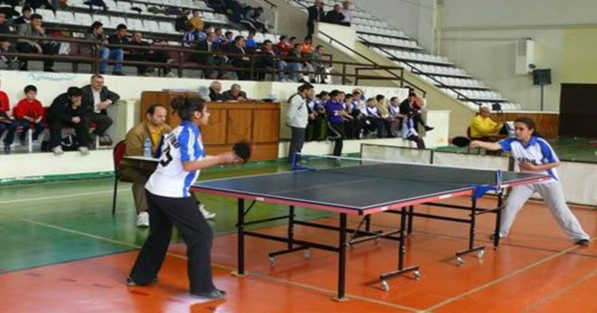 Bafra`da 90. Yıl Egemenlik Masa Tenisi Turnuvası
