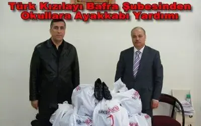Okullara 227 Çift Ayakkabı Yardımı Yapıldı