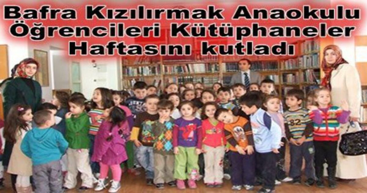 Minik Öğrenciler Kütüphaneler Haftasını Kutladı