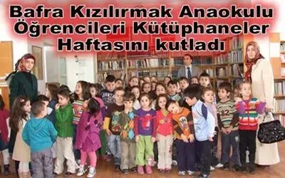 Minik Öğrenciler Kütüphaneler Haftasını Kutladı