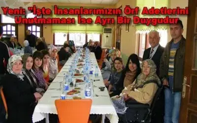 Sinoplular Derneği`nden `tirit Yemeği` Günü