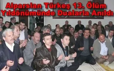 Bafrada Türkeş Anısına Mevlid-i Şerif Okutuldu