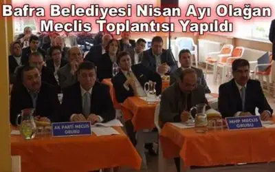Nisan Ayı Olağan Meclis Toplantısı
