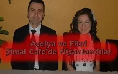 Açelya Ve Fikri Şimal Cafe`de Nişanlandı