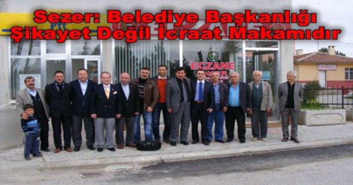 Sezer 1 Yıllık İcraatlarını Anlattı