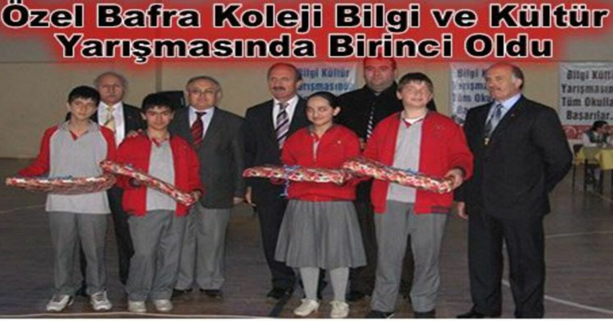 Bafra Koleji Başarıdan Başarıya Koşuyor