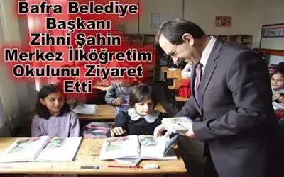 Şahin`den Öğrencilere Ziyaret