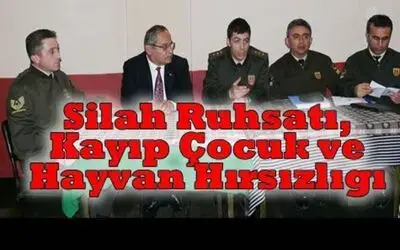 Jandarmadan Bilgilendirme Toplantısı