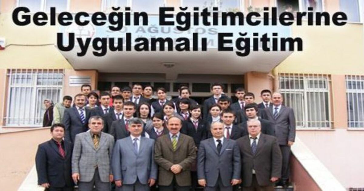 Anadolu Öğretmen Lisesi Öğrencilerine Eğitim