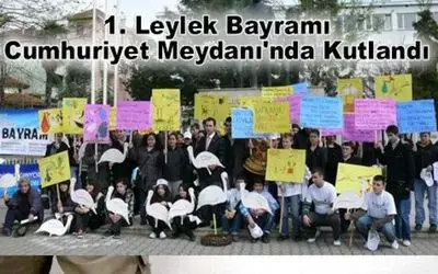 Bafra`da Türk Polis Teşkilatı Vve Leylek Bayramı Kutlandı