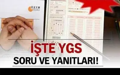 2010 Ygs`de Çıkan Soru Ve Cevaplar