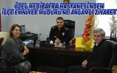 Bafra`da Polis Haftası Nedeniyle Muayene Fark Ücreti Alınmayacak