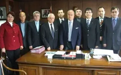 Bafra Balkan Türkleri Derneği`nden Bürokratlara Ziyaret